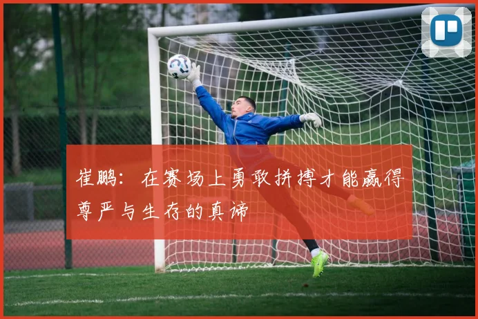 崔鹏：在赛场上勇敢拼搏才能赢得尊严与生存的真谛